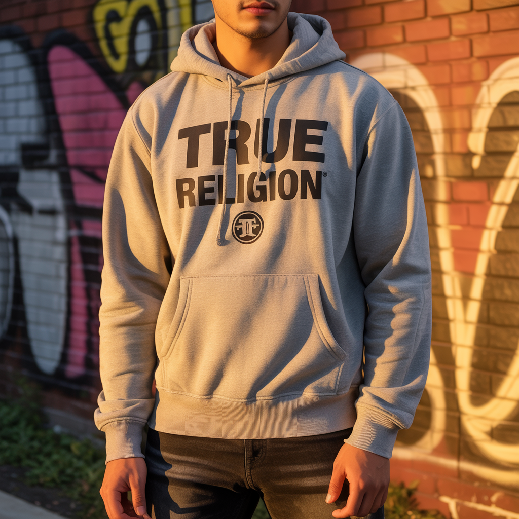 True Religion Brand Jeans Hoodie: Bold Streetwear Style